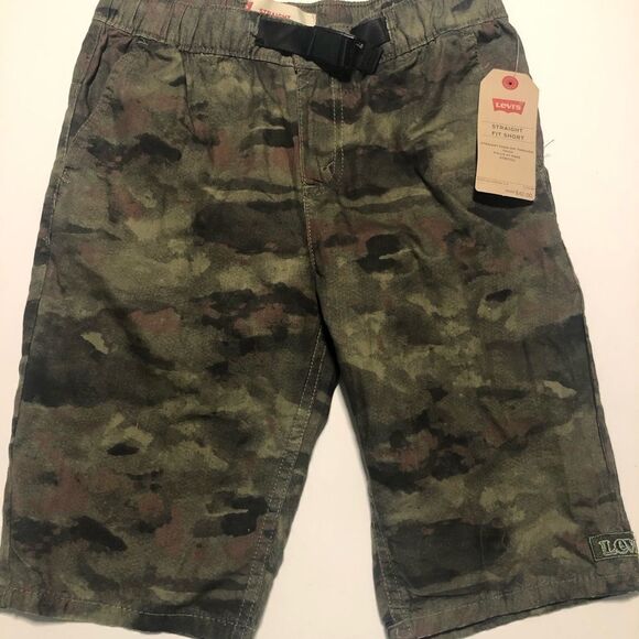 Levis Shorts Camo Boys Medium - Picture 1 of 2